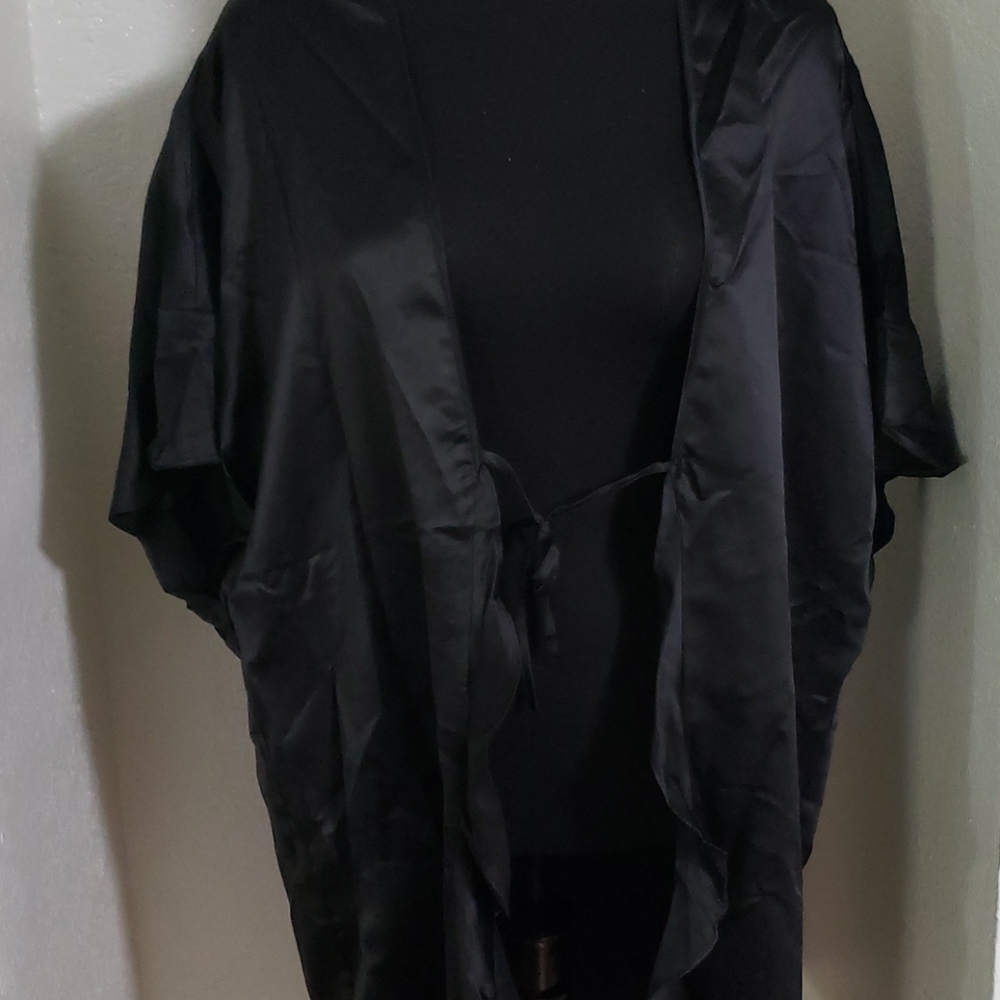 Victoria's Secret Black One Size Wrap NWT
